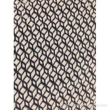 cotton 22% polyester T/C jacquard knit fabric